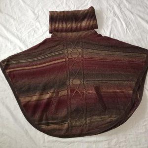 KNIT PONCHO UNI SIZE S-XL